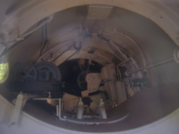 interior of Simon Lake's submarine